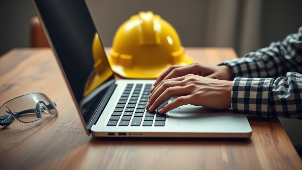 Contractor filing pre-lien notice online in Texas